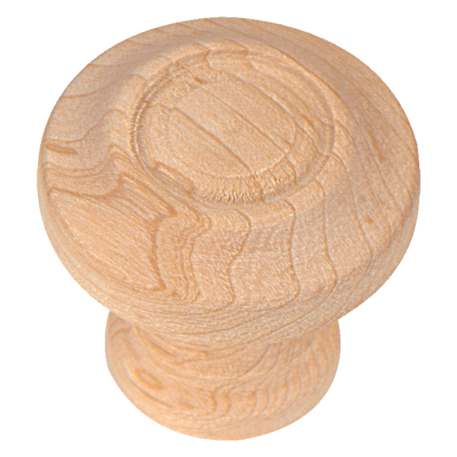 Cove Wood Knob - Maple 1 1/2" x 1 3/8"-DEV