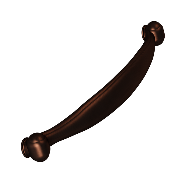 Statuary Bronze Crescent Pull 12" center pull-DEV