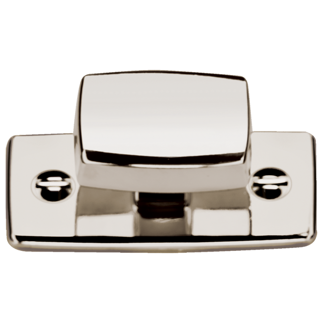 Fordham Knob - Polished Nickel 1 1/16" x 2 15/16"-DEV
