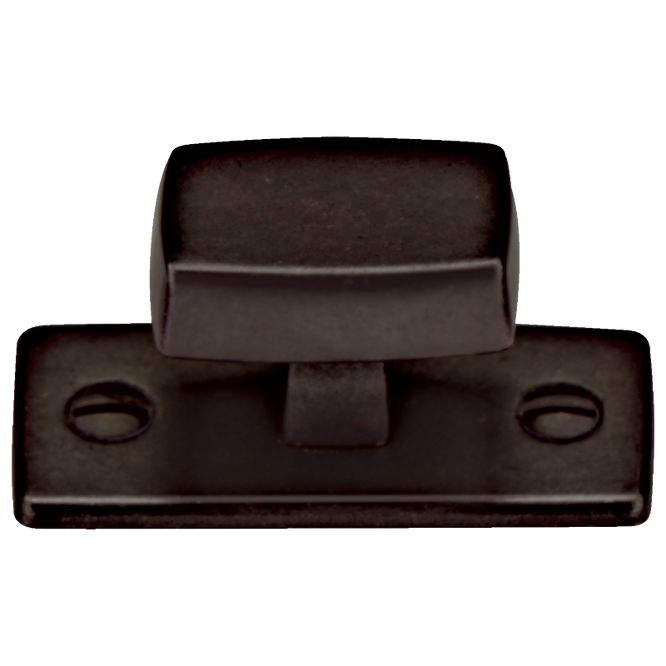 Fordham Knob - Statuary Bronze 1 1/16" x 2 15/16"-DEV