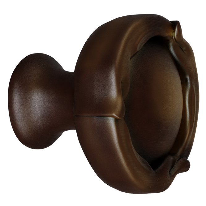 Ancient Bronze French Farm Round Knob-DEV