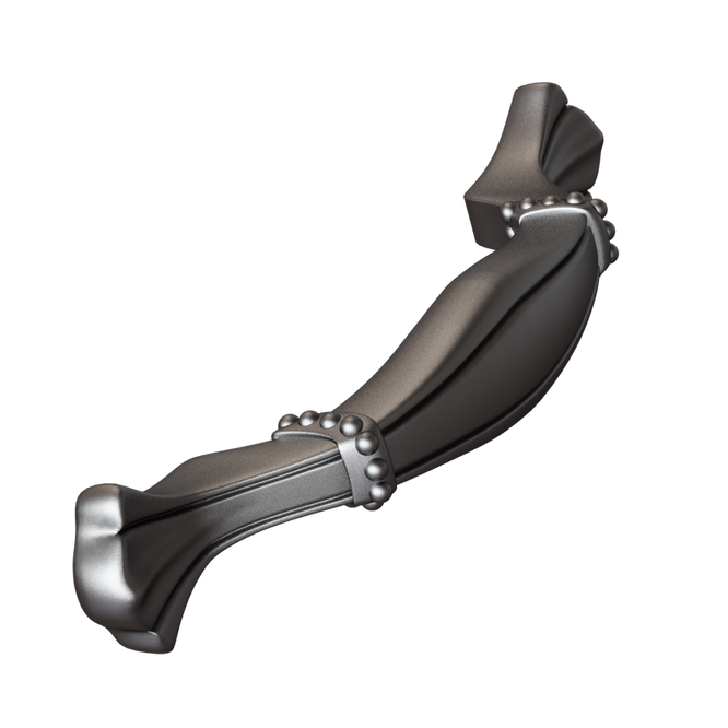 Antique Nickel Heritage Pull 4" center pull-DEV