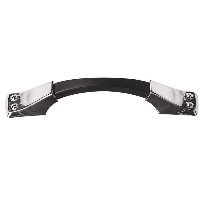 Jericho Pull - Polished Chrome w/ Matte Black Center Bar-DEV