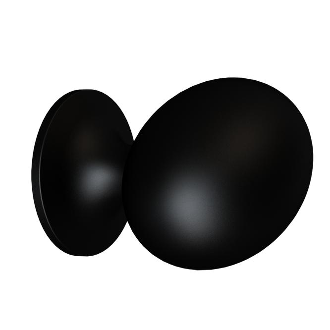 Oil Rubbed Bronze Medium Football Knob-DEV