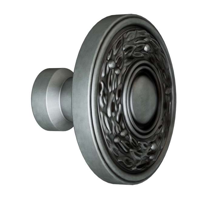 Antique Pewter Olive Leaf Knob-DEV