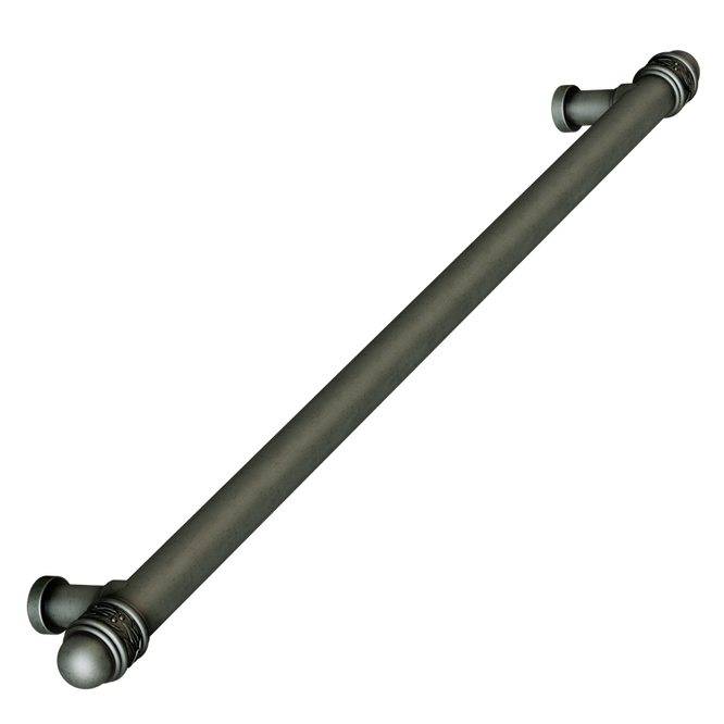 Antique Pewter Olive Leaf Pull 3-DEV