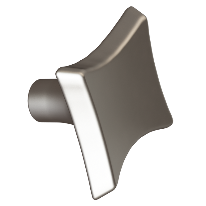 Satin Nickel Sail Knob-DEV