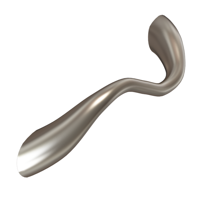 Satin Nickel Wave Pull-DEV