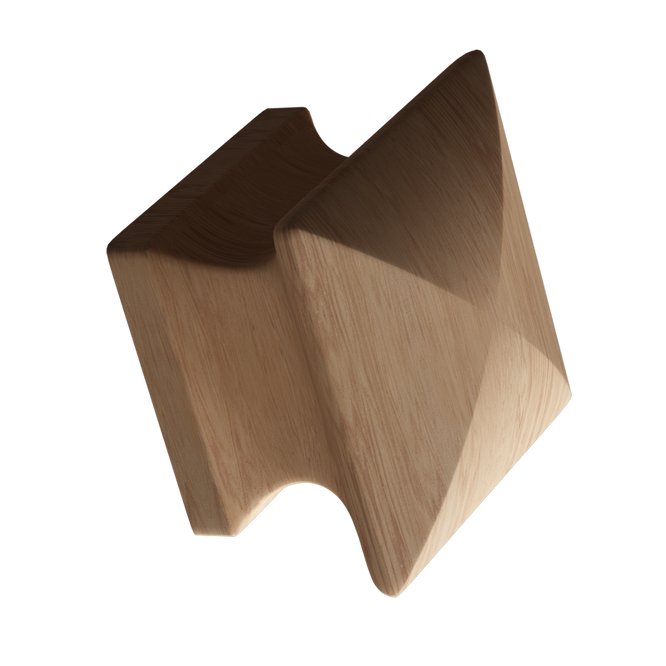 Maple Square Wood Knob-DEV