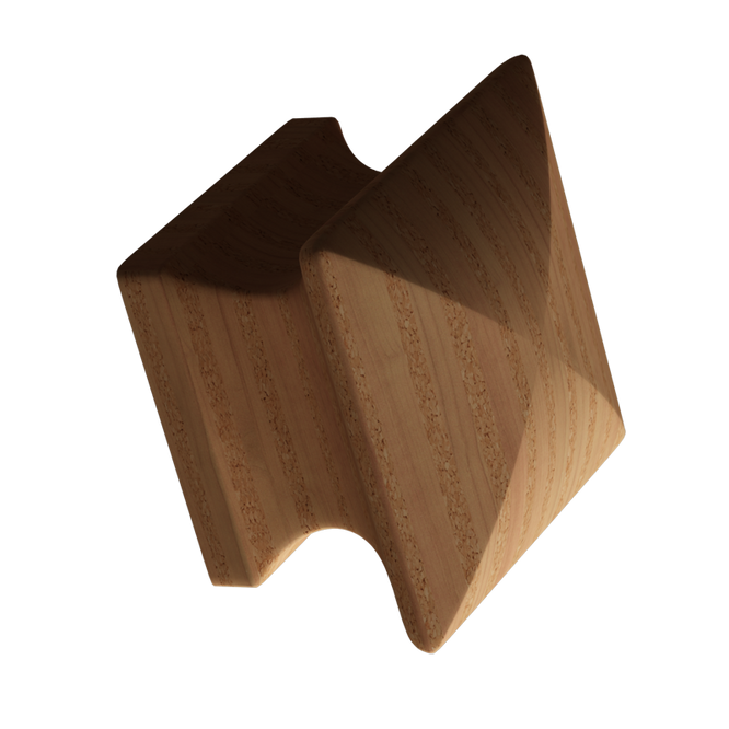 Oak Square Wood Knob-DEV