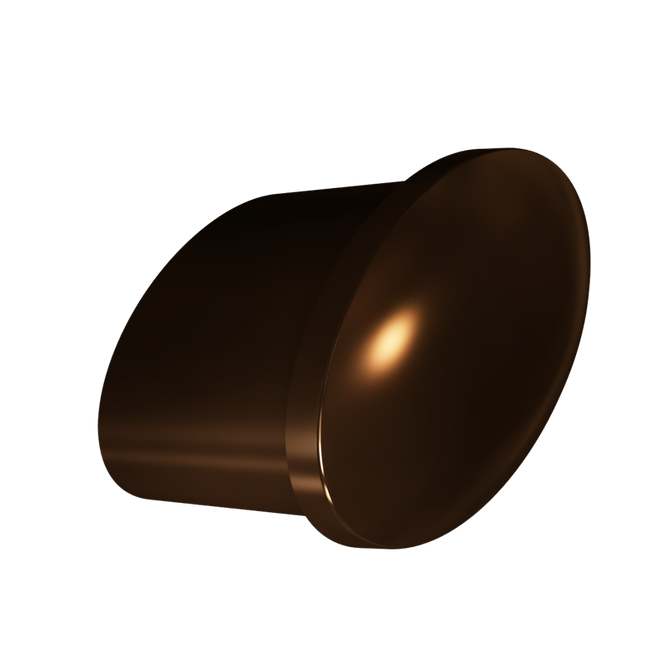 Dark Brushed Bronze Tailored Knob-DEV