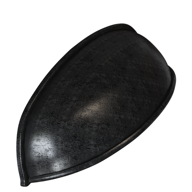 Blackened Pewter Trunk Cup Pull-DEV