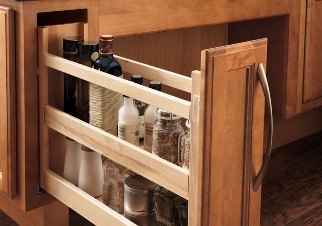 Vanity Base Pull-out Appliance Organizer - KraftMaid