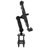 aXtion LockDown Universal Holder with HD Single Arm Forklift | Pole Mount (38mm) for 8.1-inch to 10-inch Tablets