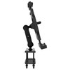 aXtion LockDown Universal Holder with HD Single Arm Forklift | Pole Mount (38mm) for 9.4-inch to 11.3-inch Tablets