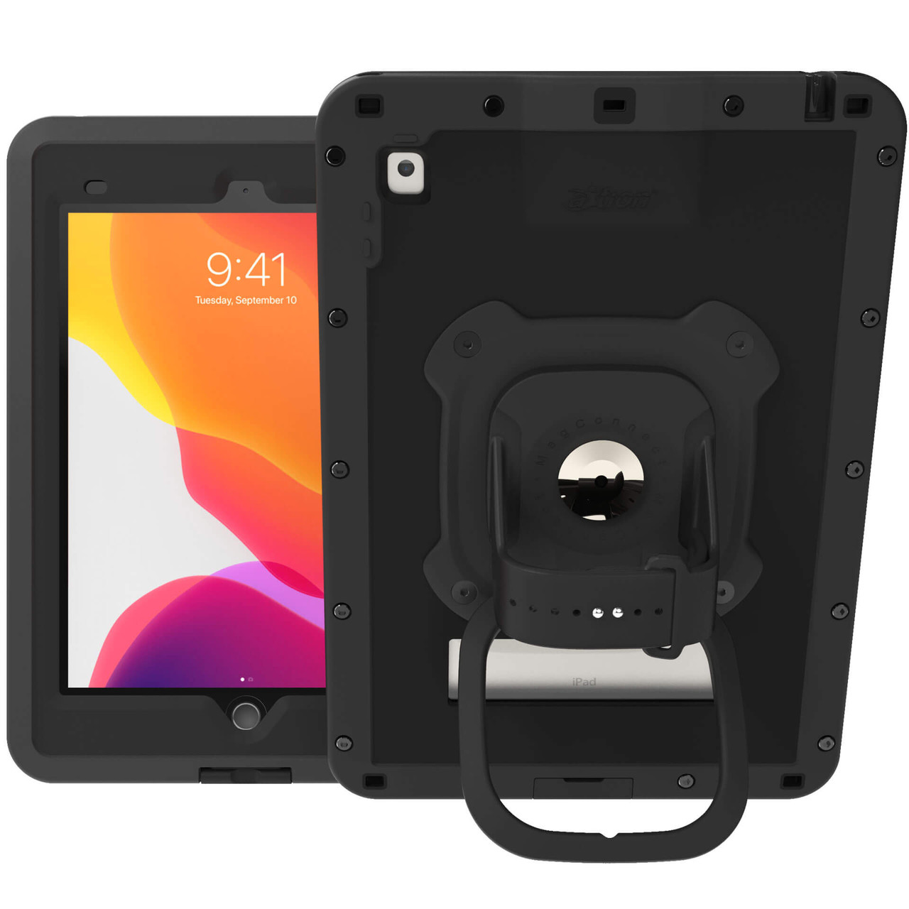 Coque Protection Renforcée - iPad 10.2 - aXtion Edge MH - Noir