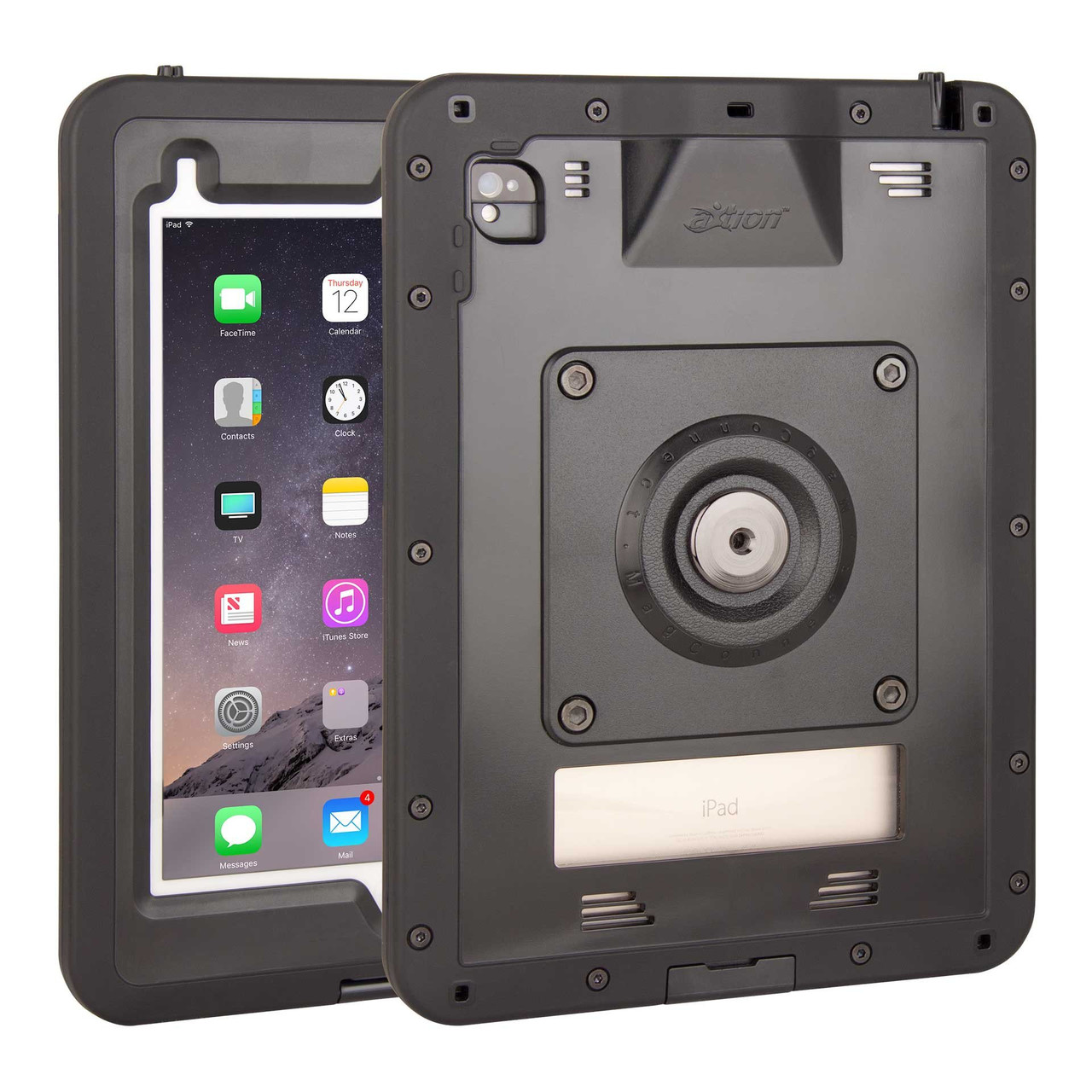 MXS-iPad-N5 | iPad 10.9 (10th Gen.) | IP68 Waterproof, Shock & Dust Proof  Case With Handstrap & Kickstand & X-Mount