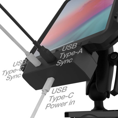 The Joyfactory Tournez Stativ iPad Mikrofonständerhalterung Schwarz Passend  für Apple-Modell: iPad
