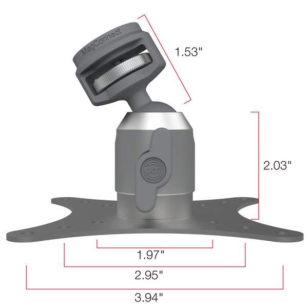MagConnect VESA 50 | 75 | 100 Mount (Silver) MagConnect VESA 50 | 75 | 100 Mount (Silver)