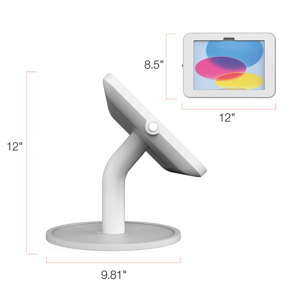 Elevate II Countertop Kiosk for iPad 11-inch (A16) | iPad 10.9-inch 10th Gen (White) Elevate II Countertop Kiosk for iPad 11-inch (A16) | iPad 10.9-inch 10th Gen (White)