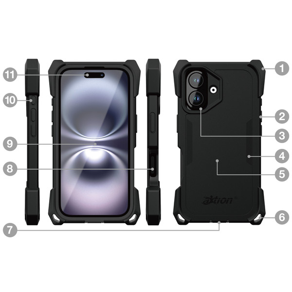 aXtion Edge for iPhone 16 aXtion Edge for iPhone 16