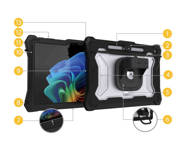 aXtion Go MP for Surface Pro, 12-inch aXtion Go MP for Surface Pro, 12-inch