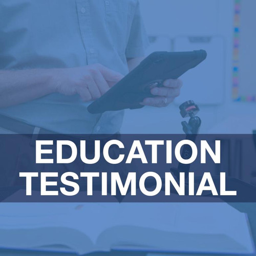 Accessibility in Schools - Education Testimonial Accessibility in Schools - Education Testimonial