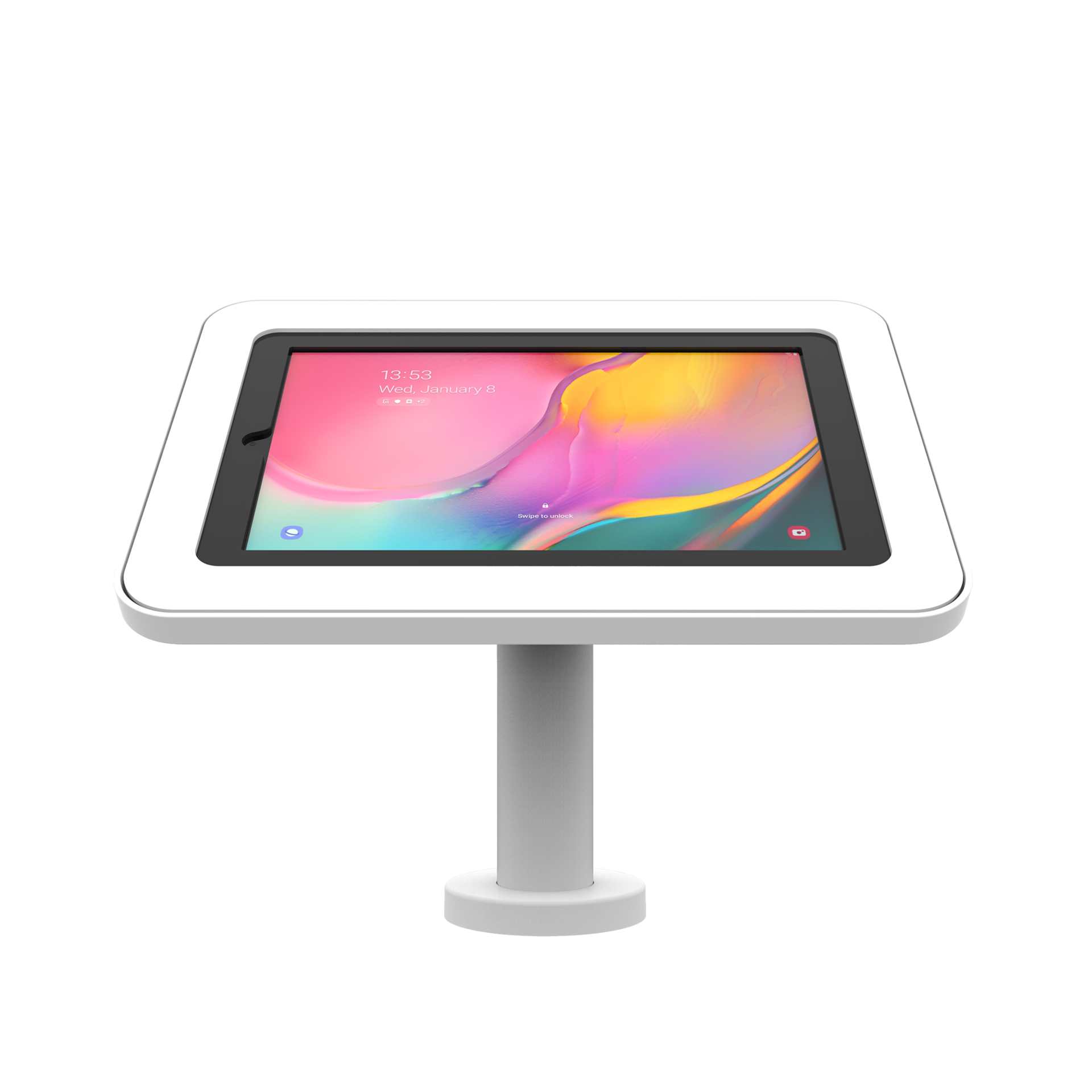 Elevate II Wall | Countertop Mount Kiosk for Galaxy Tab A 10.1 (2019) (White)