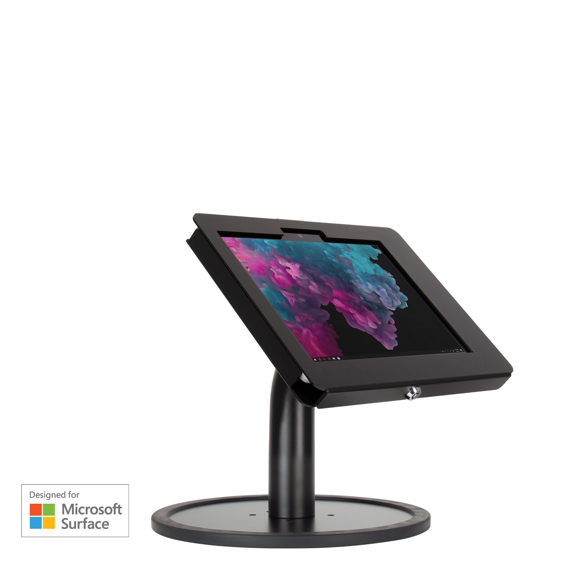 Elevate II Countertop Stand Kiosk for Surface Go 4 | Go 3 | Go 2 | Go (Black)