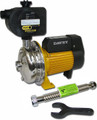 Davey Water Pump System BT30-30T2-USA with the Torrium 2 water pump controller. Corrugated hose, fittings, and wrench, are included.