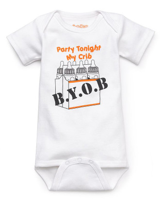 BYOB Onesie, Unisex White