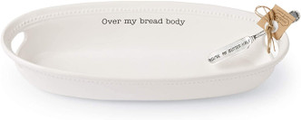 Whimsical Bread Bowl & Butter Knife Set