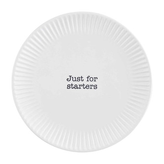 Fun Shatter-Proof Salad Plate, Just For Starters