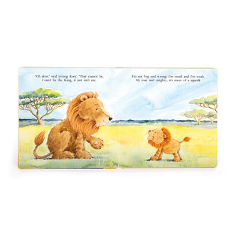 The Very Brave Lion Book by Jellycat