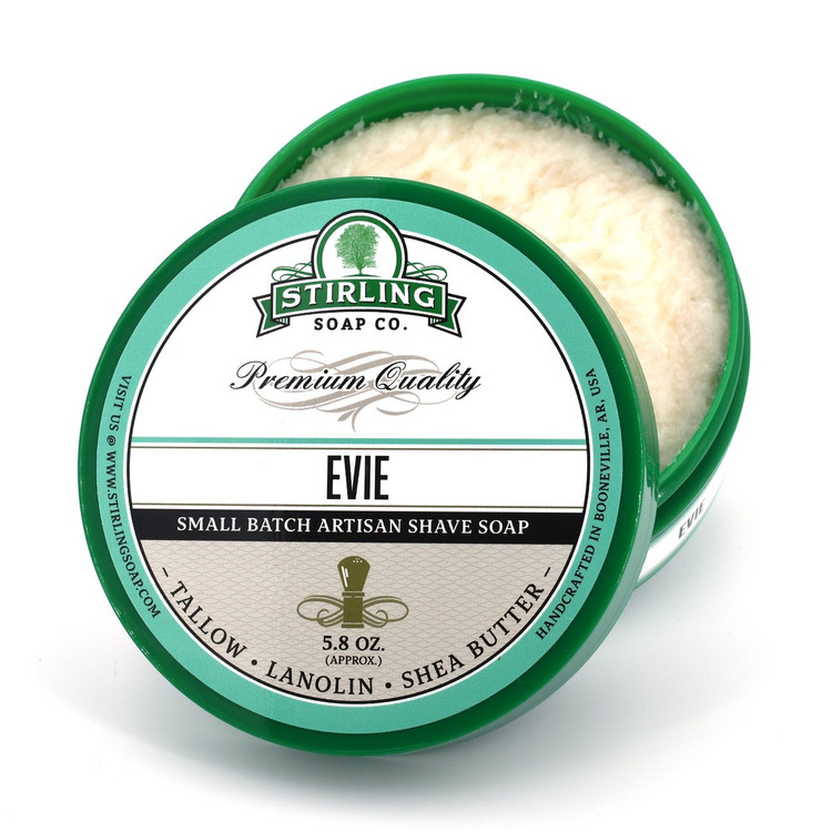 Evie Shave Soap For Her by Stirling Soap Company