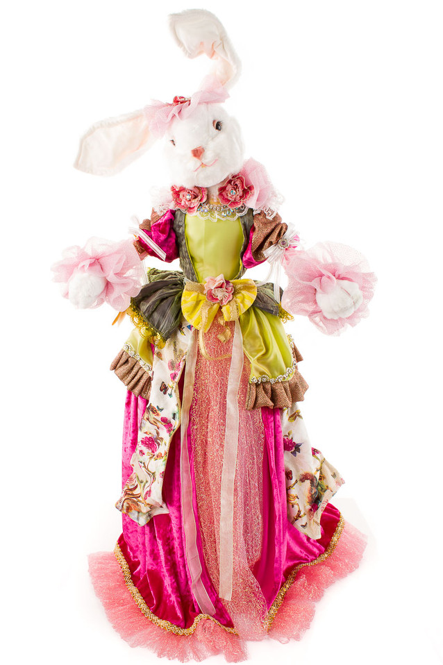 Large Mrs Cottontail Bunny by Mark Roberts, 37"