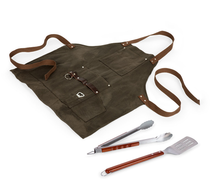 BBQ Apron & Tools w/ Lifetime Guarantee