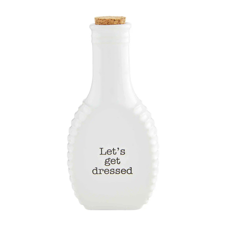 Salad Dressing Bottle, "Let's Get Dressed"