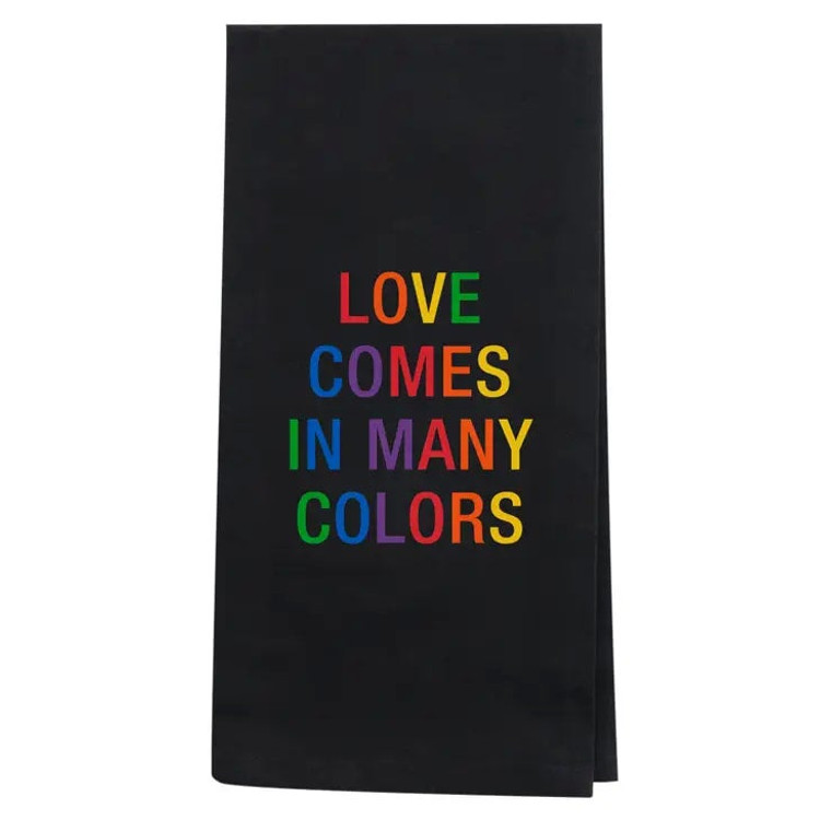 Pride Towel: Love Comes in Many Colors