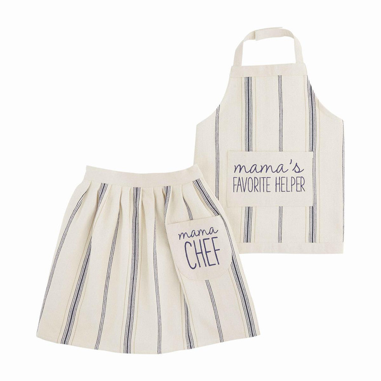OK - this matching apron set for Mama & Little Ones is ridiculously cute!