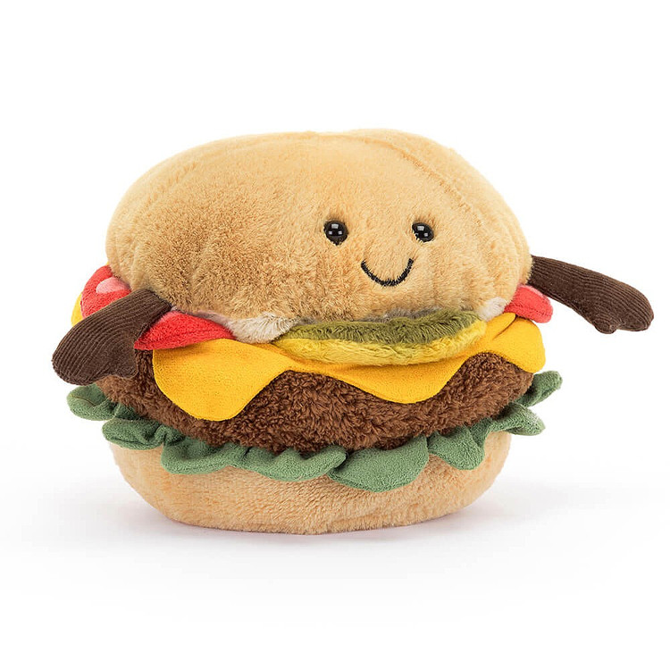 Amuseable Burger by Jellycat