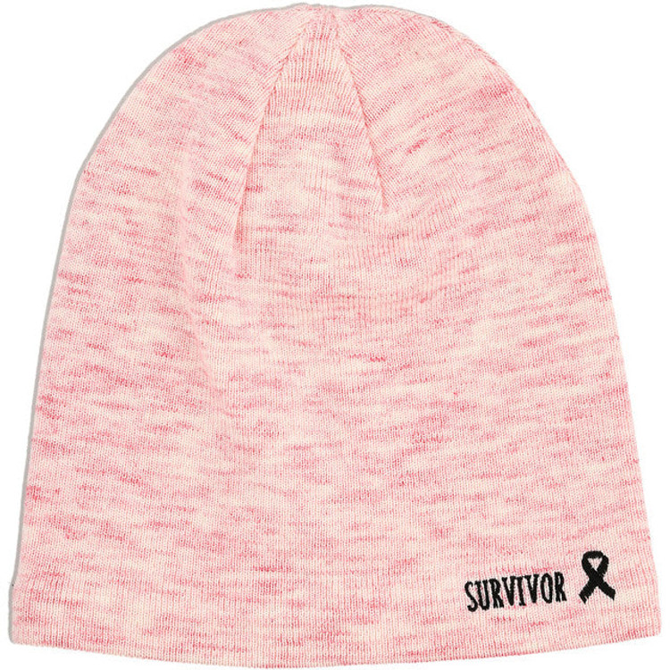 Comfy Pink Survivor Beanie