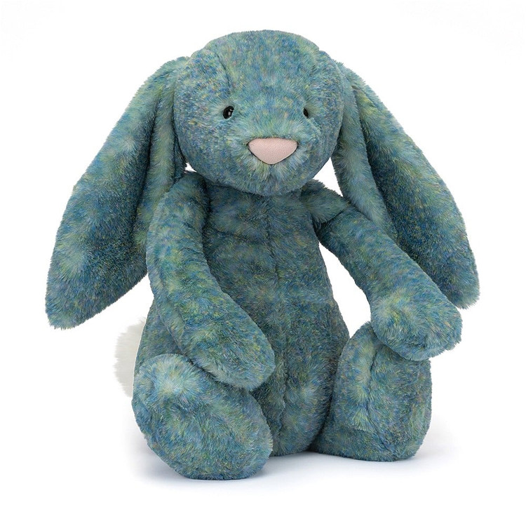 Bashful Bunny Luxe Azure by Jellycat, Huge