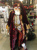 This Santa really stands over 5 feet tall!