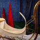 Santa's Grand Sleigh, Life-Sized, by Mark Roberts 64in x 51in