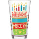 Hand-Painted Birthday Beer Pint Glass by Lolita