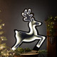 Infinity Lights Deer Decoration, 32.5"