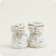 Fluffy Microwaveable Marshmallow Brown Lavender-Scented Warmies Boot Slippers