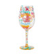 Happy 40th Birthday Wine Glass by Lolita