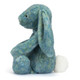 Bashful Bunny Luxe Azure by Jellycat, Huge
